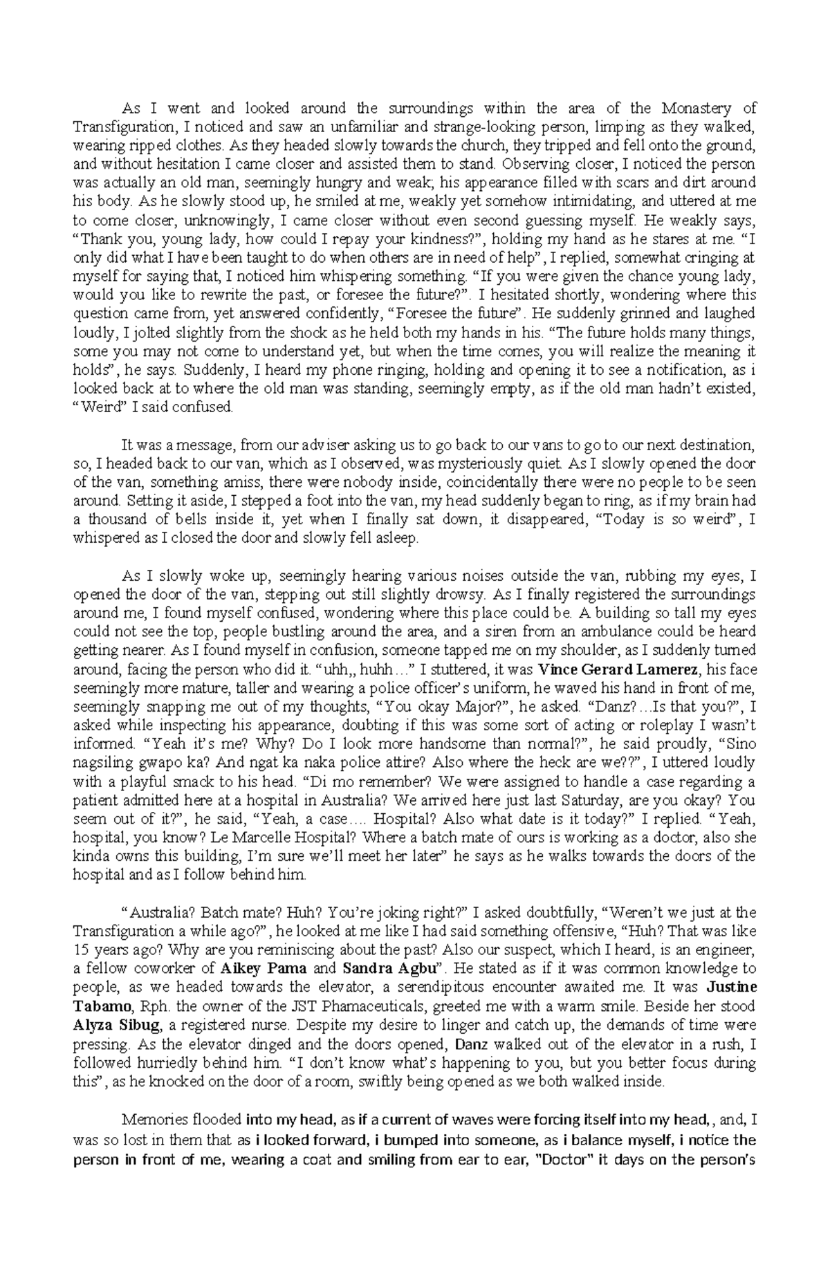 Class Prophecy - Handouts about the Physical and Sexual Self - As I ...