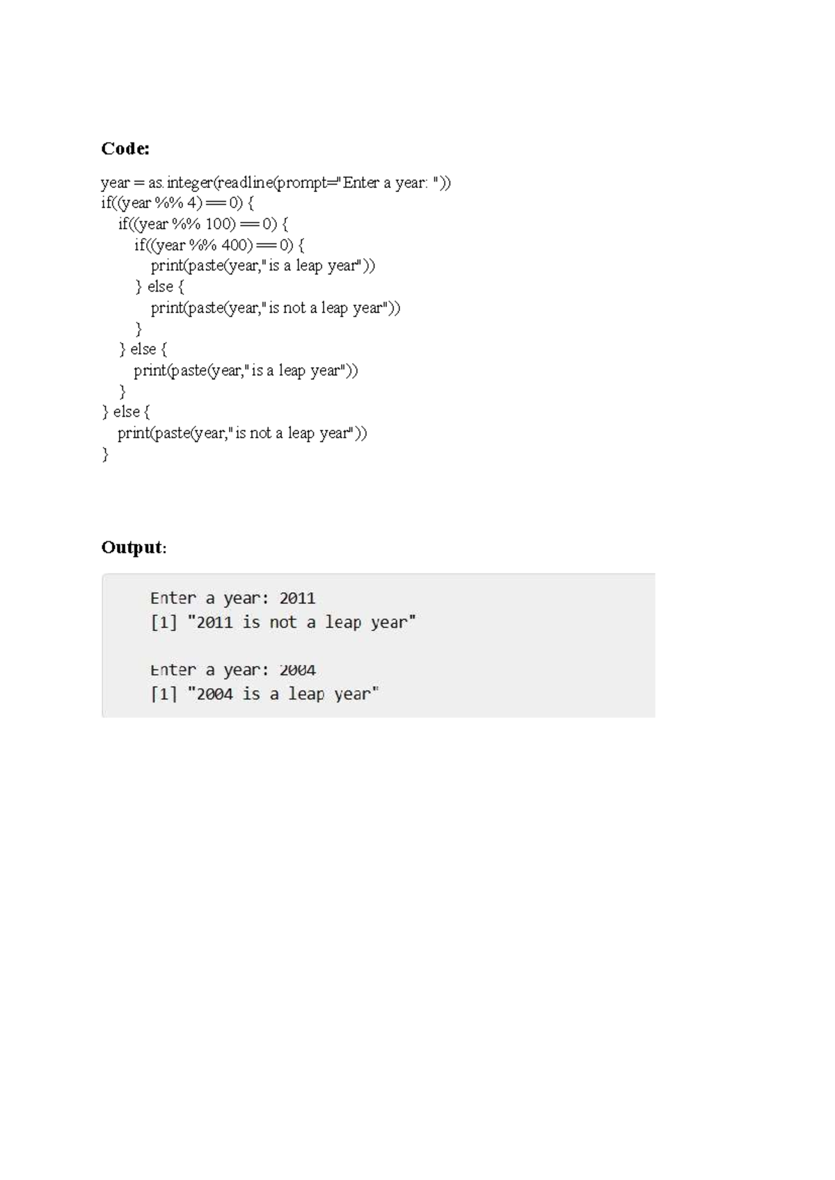 Code sblc 13 - Lab Manual - Computer Graphics - Code: year = as ...