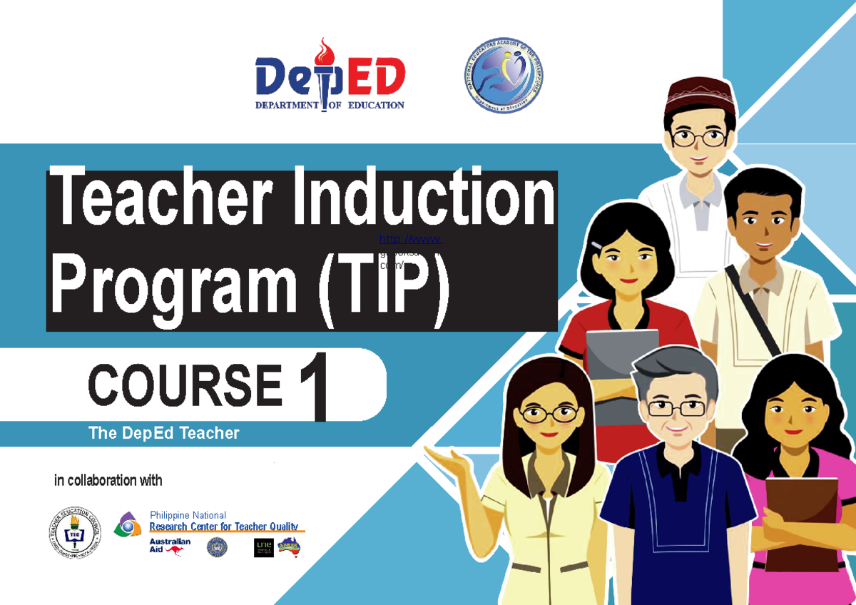 New TIP Course 1 (Dep Ed Teacher) - Teacher Induction Program (TIP ...