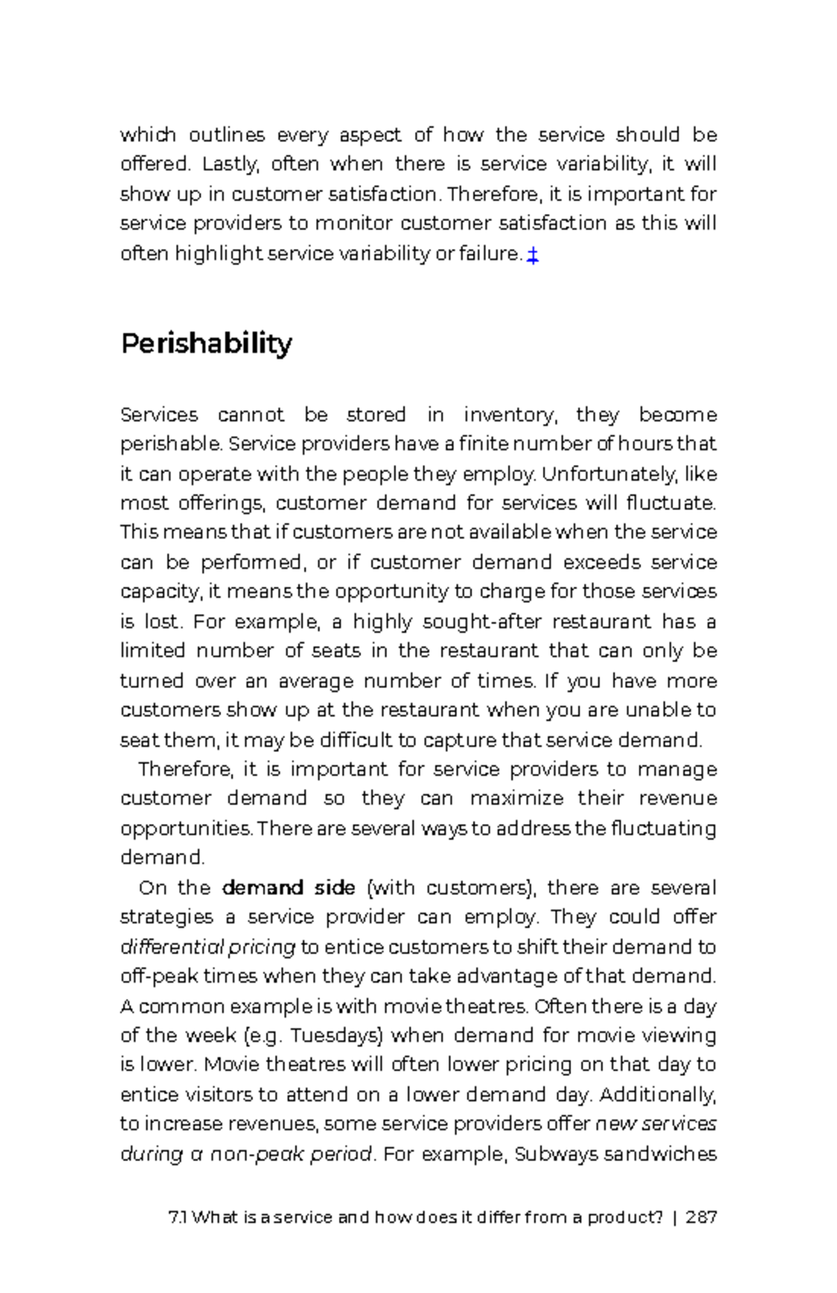 Chapter 7-7: Service Variability and Customer Satisfaction Insights ...
