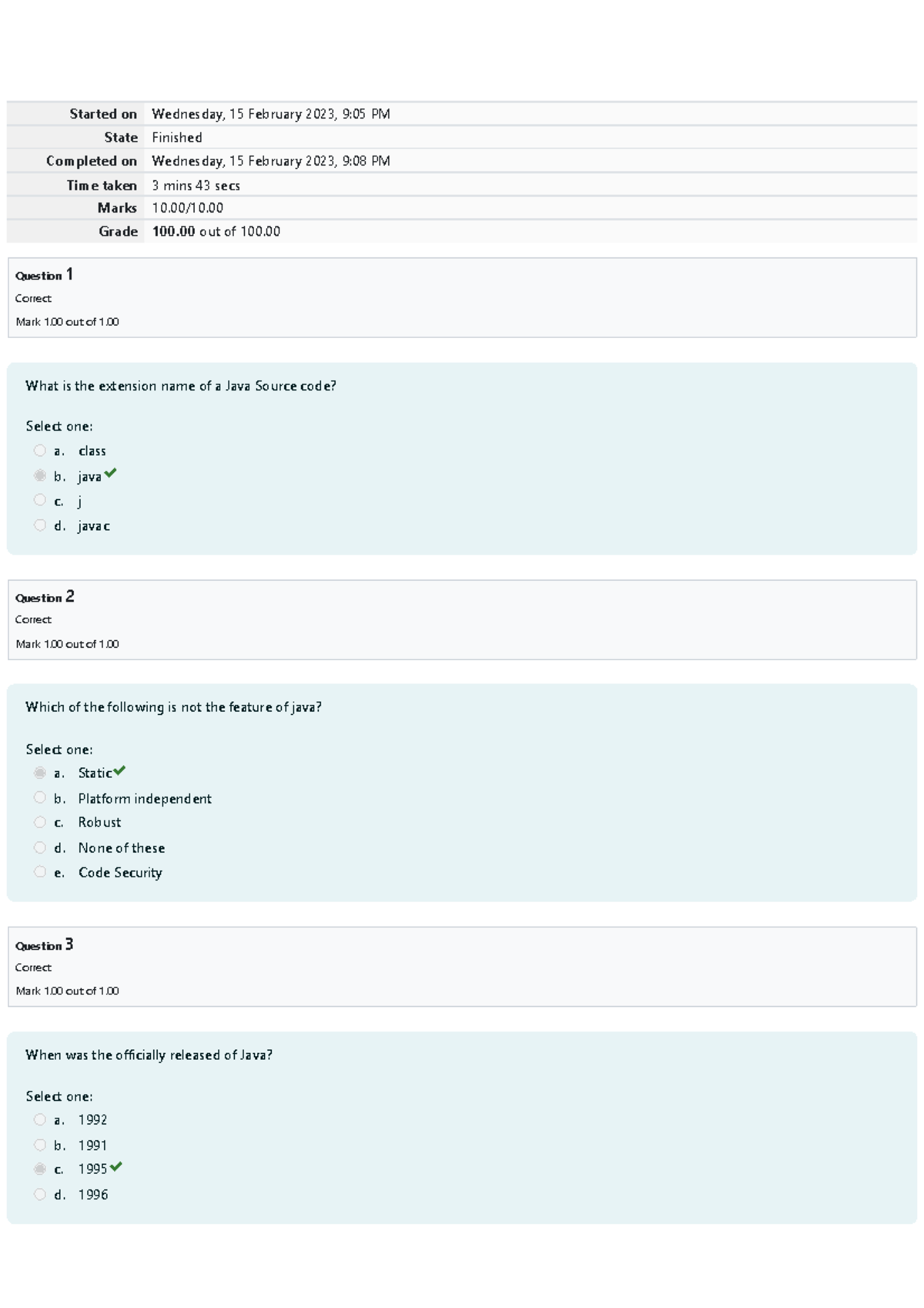 Prelim Quiz 1 Review: Java Concepts and Questions Analysis - Studocu