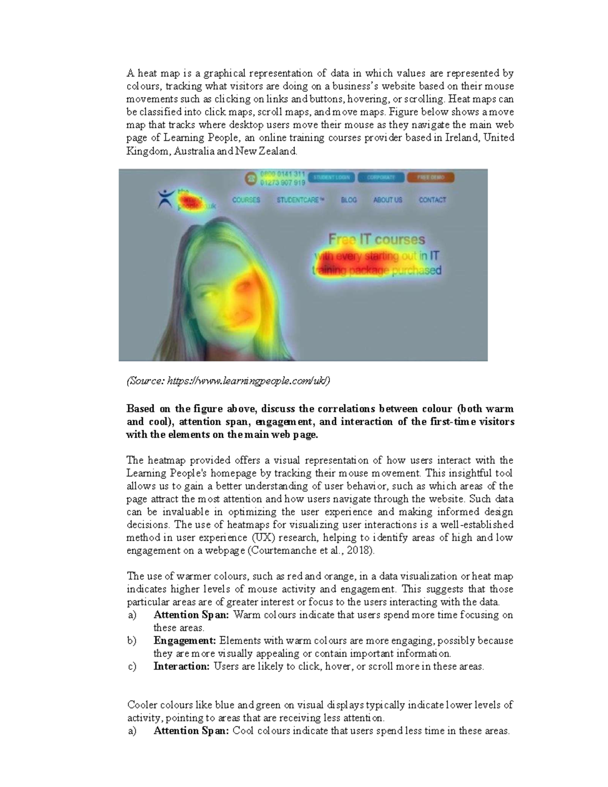 MBA - Understanding Heat Maps: User Interaction Insights - Studocu