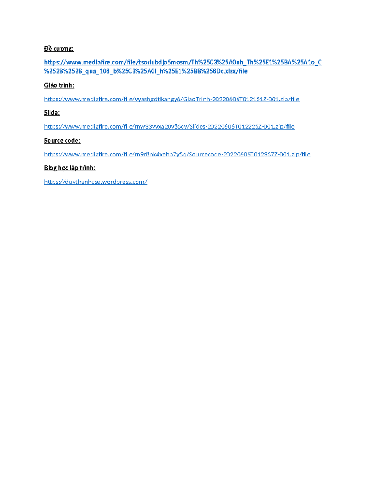 Doc0761381 tai lieu lap trinh c gv tran duy thanh - kỹ thuật lập trình ...