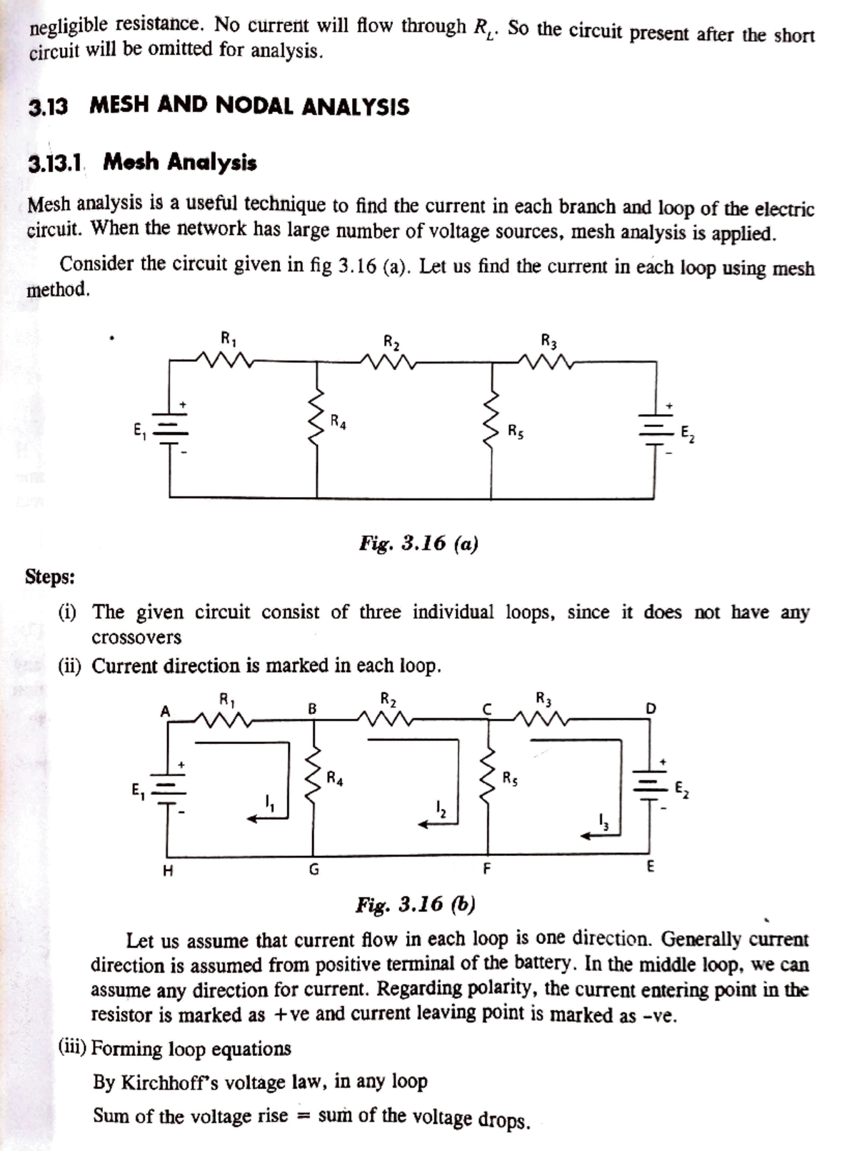 MESH & Nodal Analysis Study Guide - EE 101 Notes - Studocu