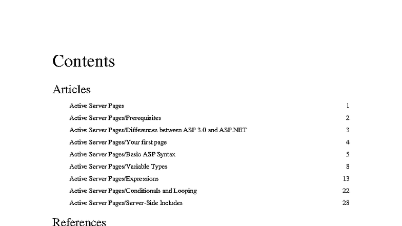 Active Server Pages (ASP) Overview and Key Concepts - Studocu
