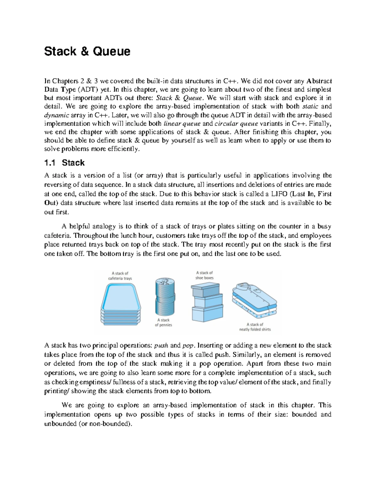 CSC 2105: Data Structure Course Outline for Summer 21-22 - Studocu