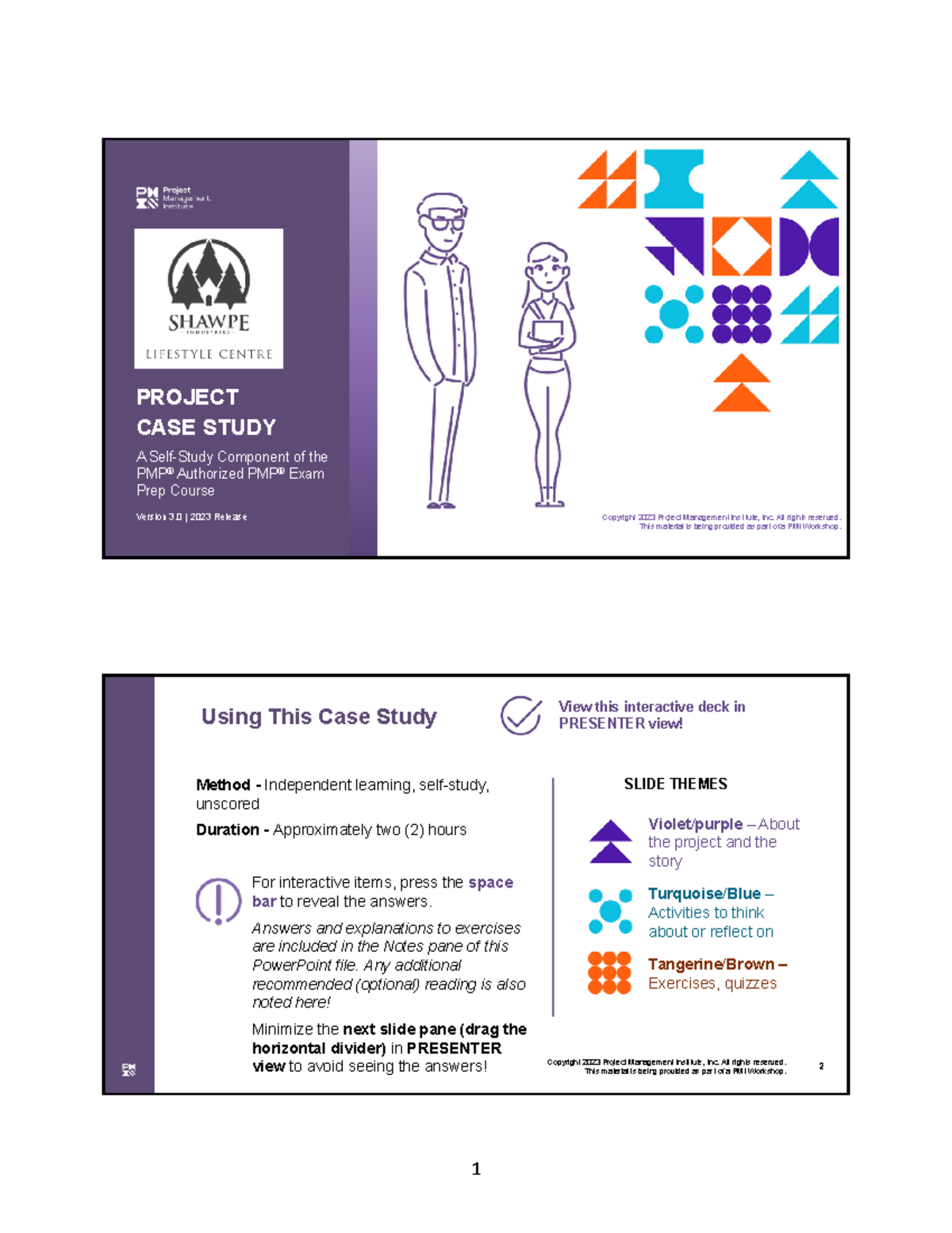 Project Case Study for PMP® Exam Prep - Version 3 (2023) - Studocu