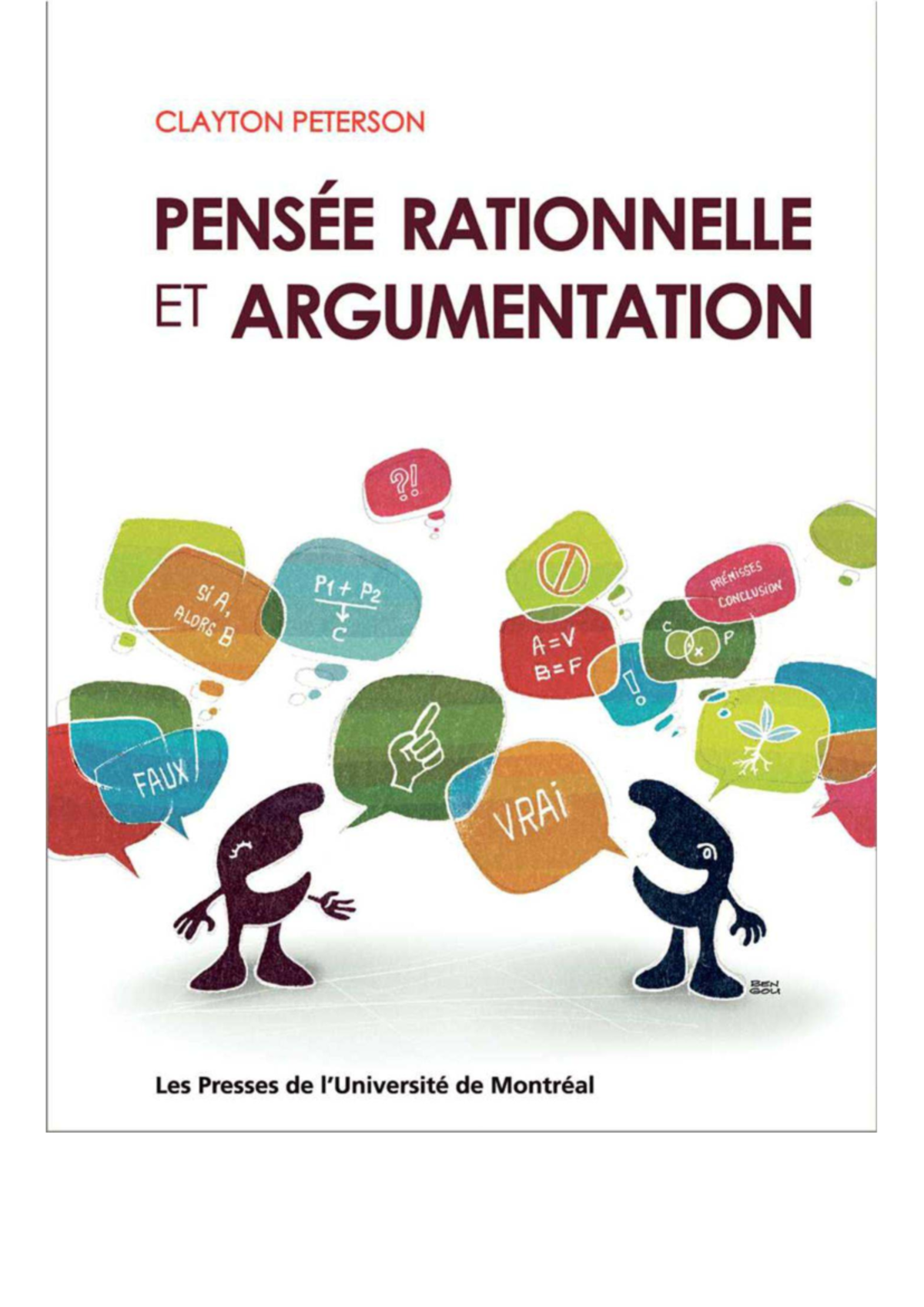 Pum-23682 - Pensée Rationnelle et Argumentation - 2013 Edition - Studocu