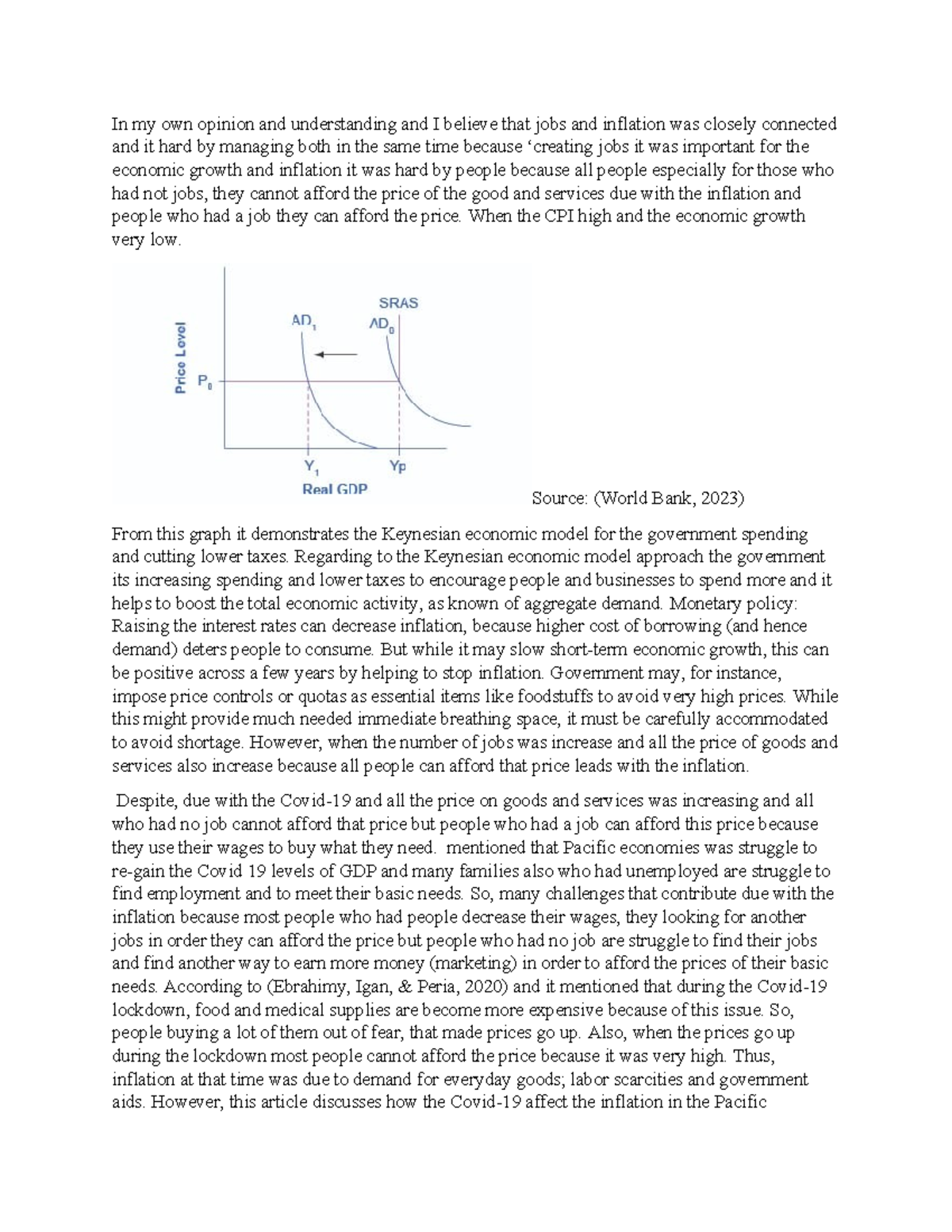 ECON 101: Analyzing Jobs and Inflation during COVID-19 Challenges - Studocu