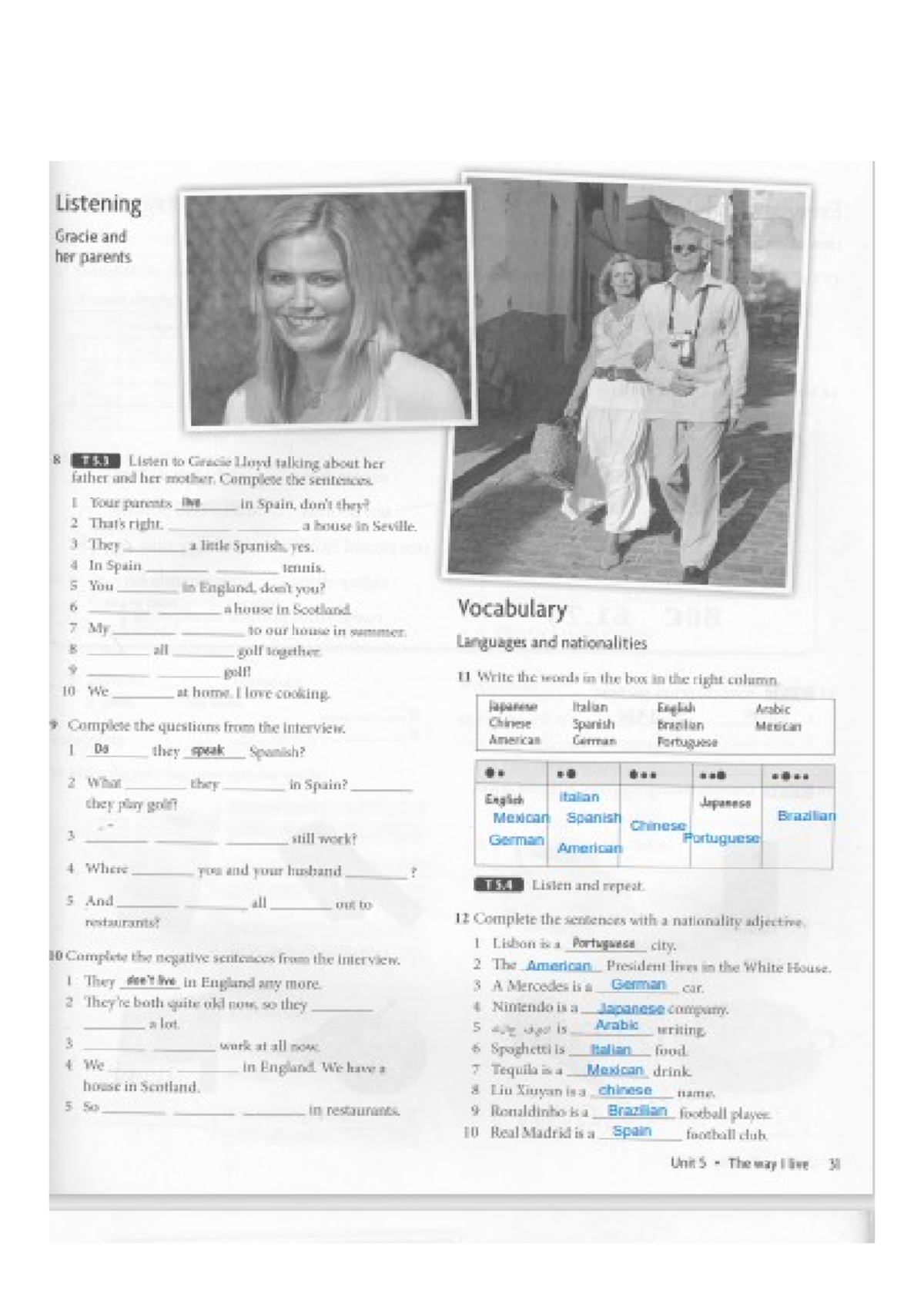 Listening Activities and Exercises: English Skills Development T11 ...