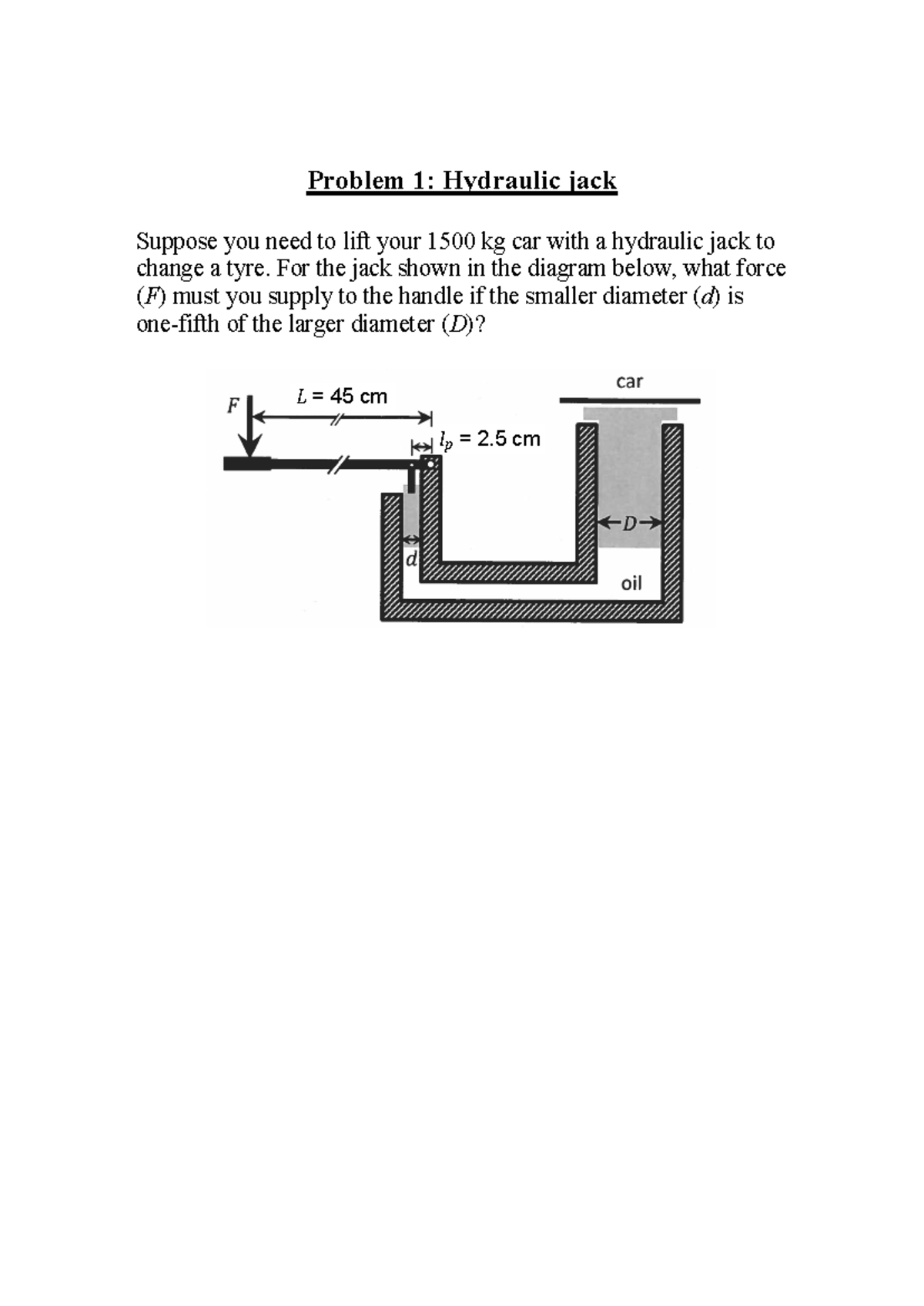 Fluid Mechanics Module 1: Key Examples and Problem Solutions - Studocu