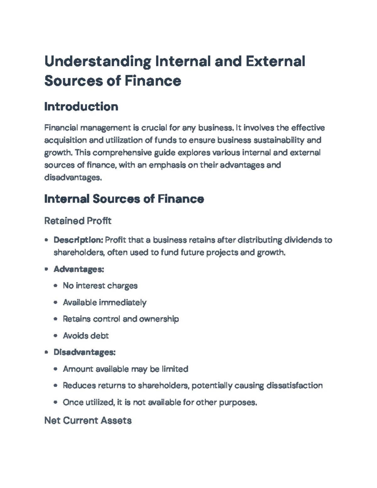 Comprehensive Financial Management Guide for Business Success ...