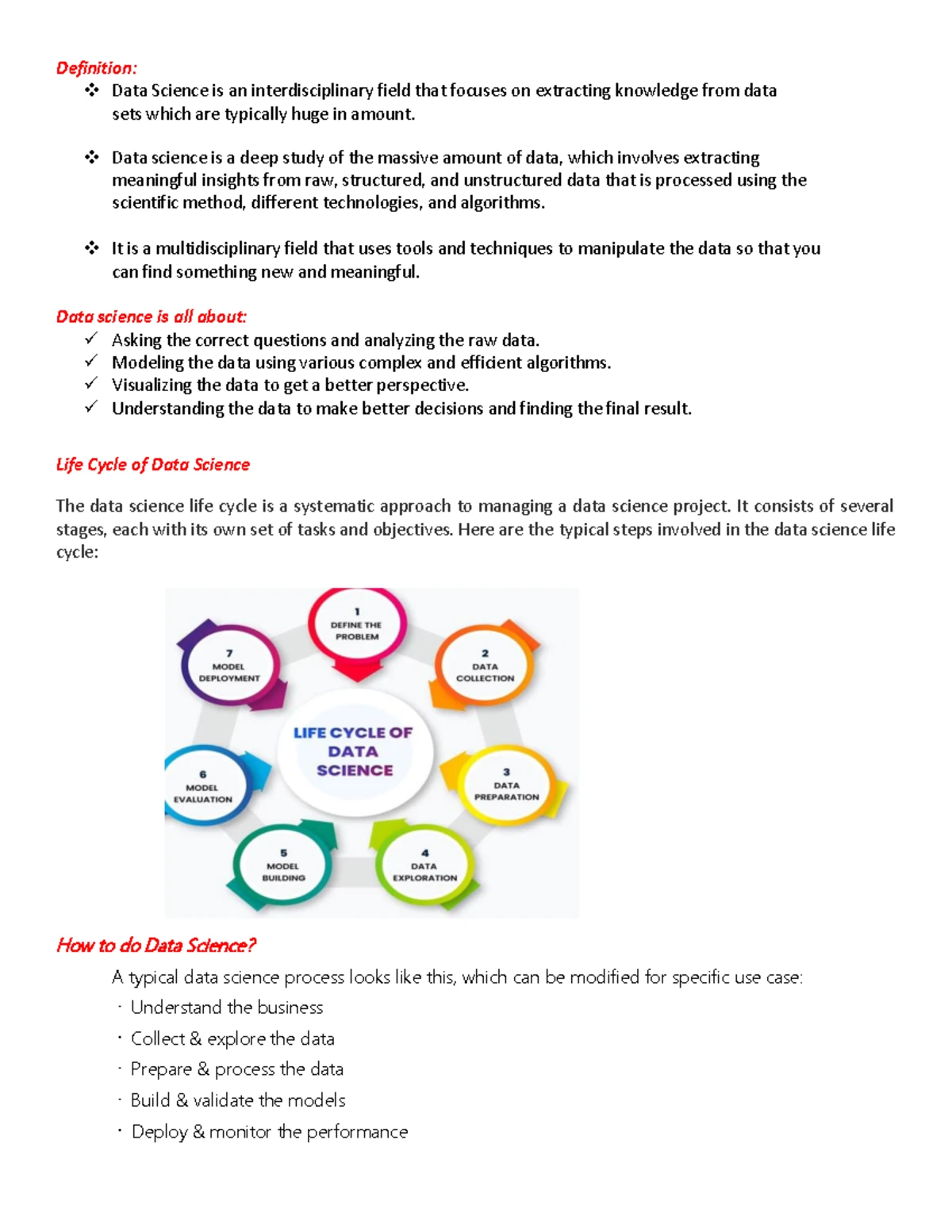 IDS 2 - Understanding Attributes and Measurements in Data Science - Studocu
