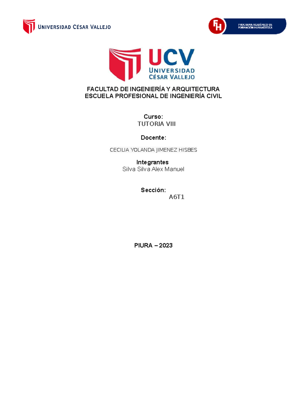 Proyecto de Empleabilidad y Emprendimiento 2023 - Tutoria VIII - Document Preview
