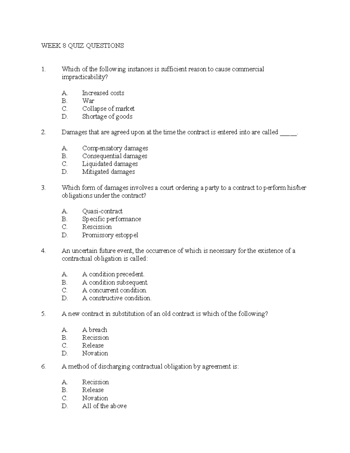 WEEK 8 QUIZ - Chapter 8 Review Questions - Studocu