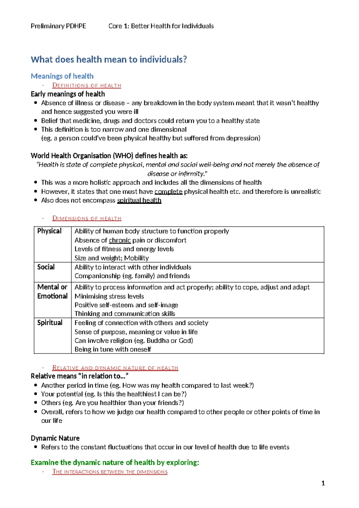 2024 HSC Task 3 PDHPE Core 1 Questions - Alternate Paper 3 - Studocu