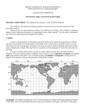 Comprehensive Guide to Maps, Cross-Sections, and Graphs in Oceanography ...