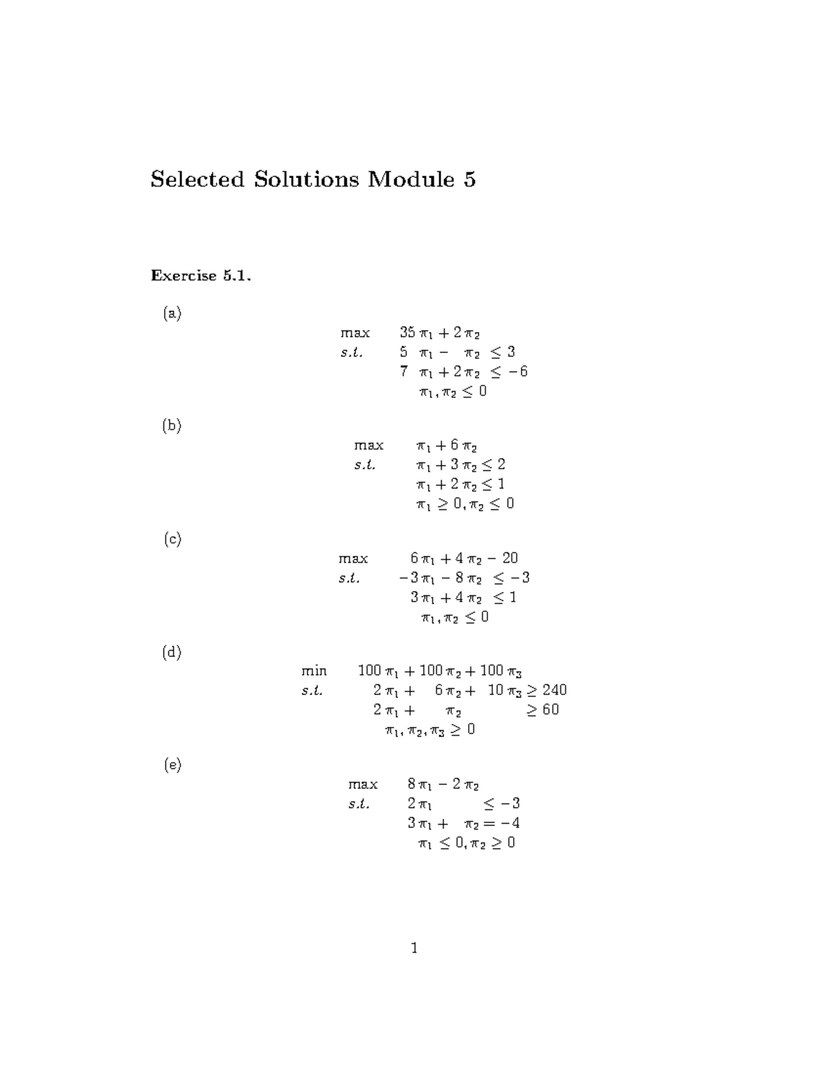 Module 5 Selected Solutions: Exercises 5.1, 5.2, and 5.5 Summary ...