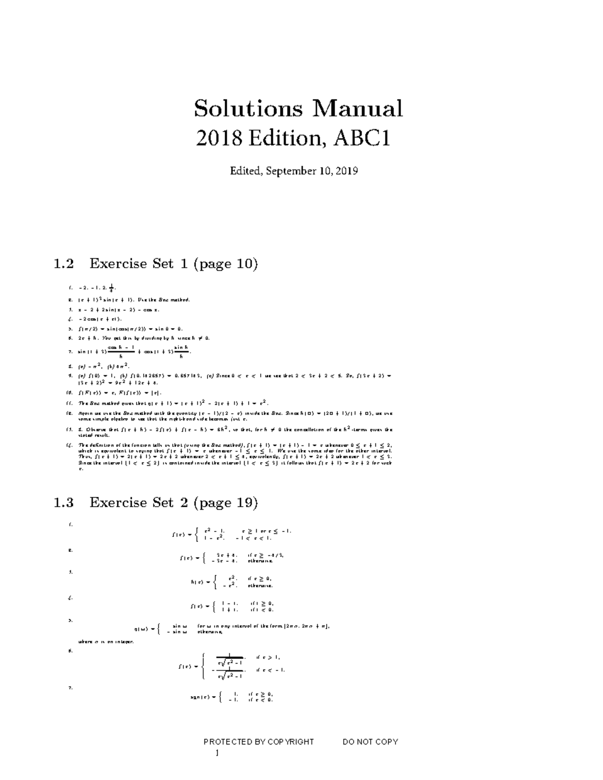 Solutions Manual for ABC1 Solutions sep10 2019 - Solutions Manual 2018 ...