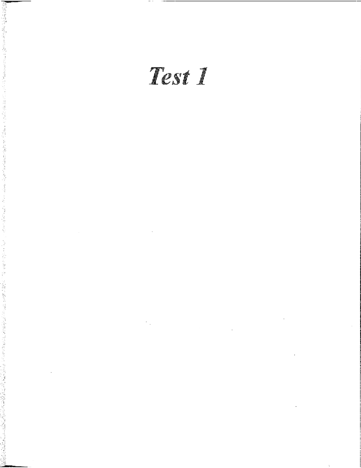FCE 1 - TEST 1 READING AND USE OF ENGLISH - Studocu
