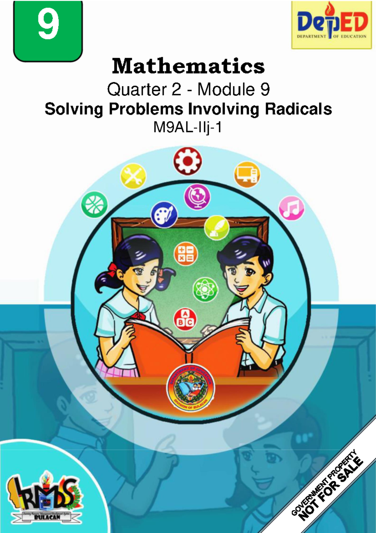 Mathematics 9 ADM Module: Solving Problems Involving Radicals - Quarter ...
