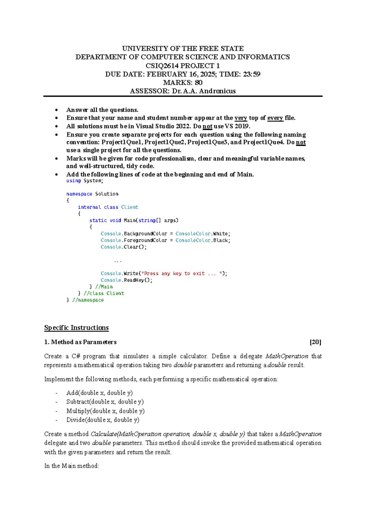 CSIQ2614 Project 1 - introduction of database and database management ...