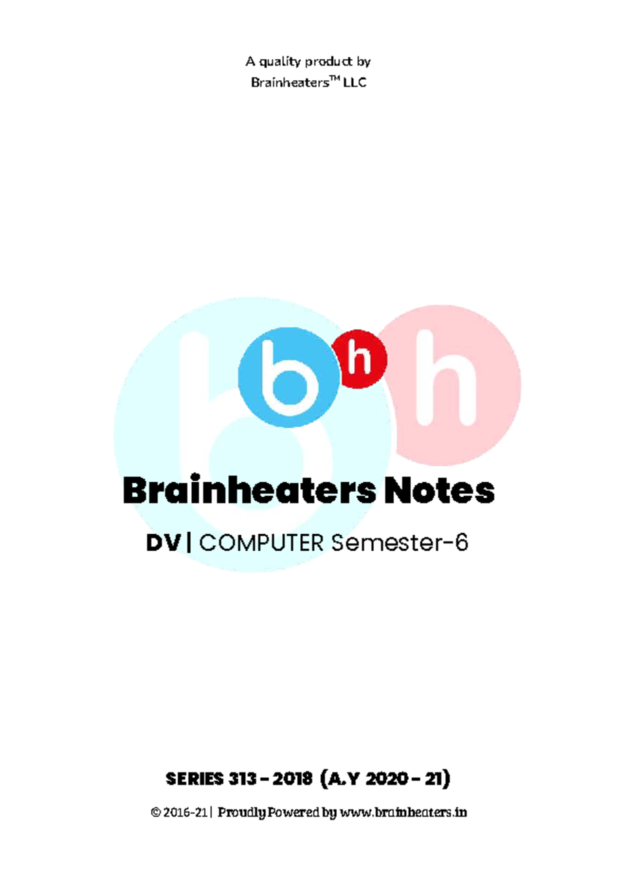 DV COMPUTER SERIES 313: Data Visualization Notes & Insights (A.Y 2020 ...