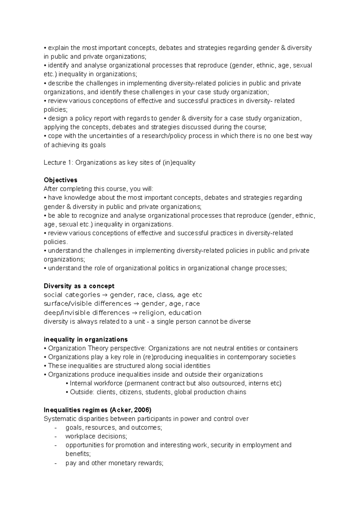 Gender & Diversity Strategies in Organizations: Key Concepts ...
