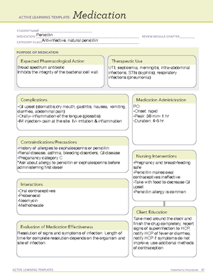 Activity 2 Pharmacology Terminology Group Activity - ACTIVITY 2 ...