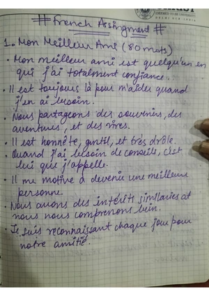 French Notes - Sem 3 (Till Mid Sem) - 11.07 ALPHABET A a ah B be bay C ...