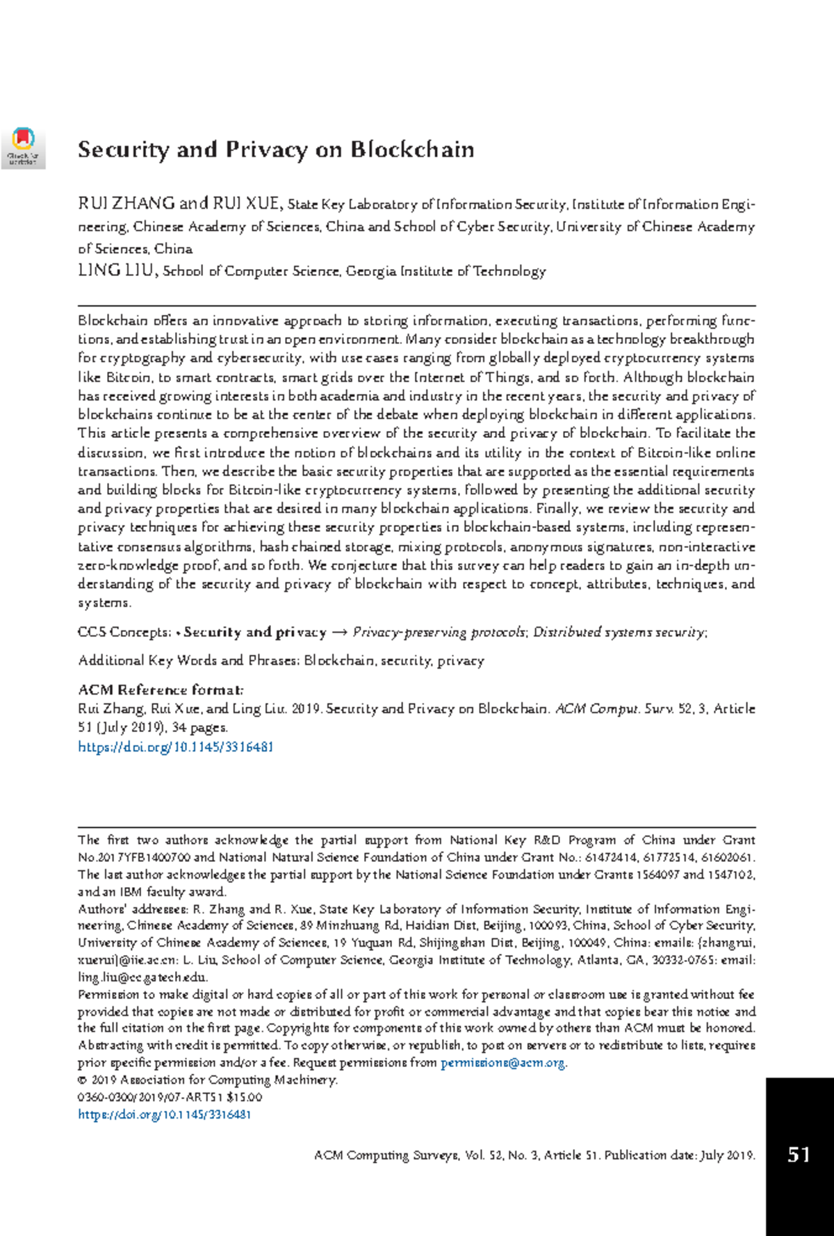 Security and Privacy Overview in Blockchain Technology: A Comprehensive ...