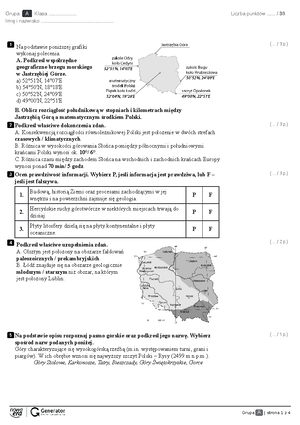 Klucz odpowiedzi do kart pracy ucznia oblicza geografii 3 zp