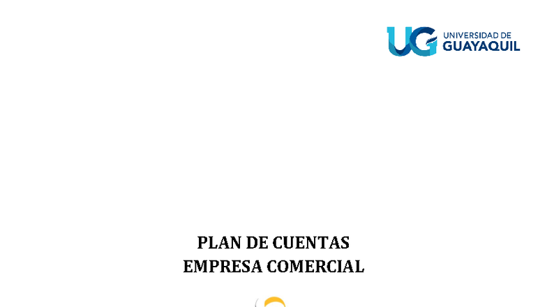 PLAN DE Cuentas DE UNA Empresa Comercial - Document Preview