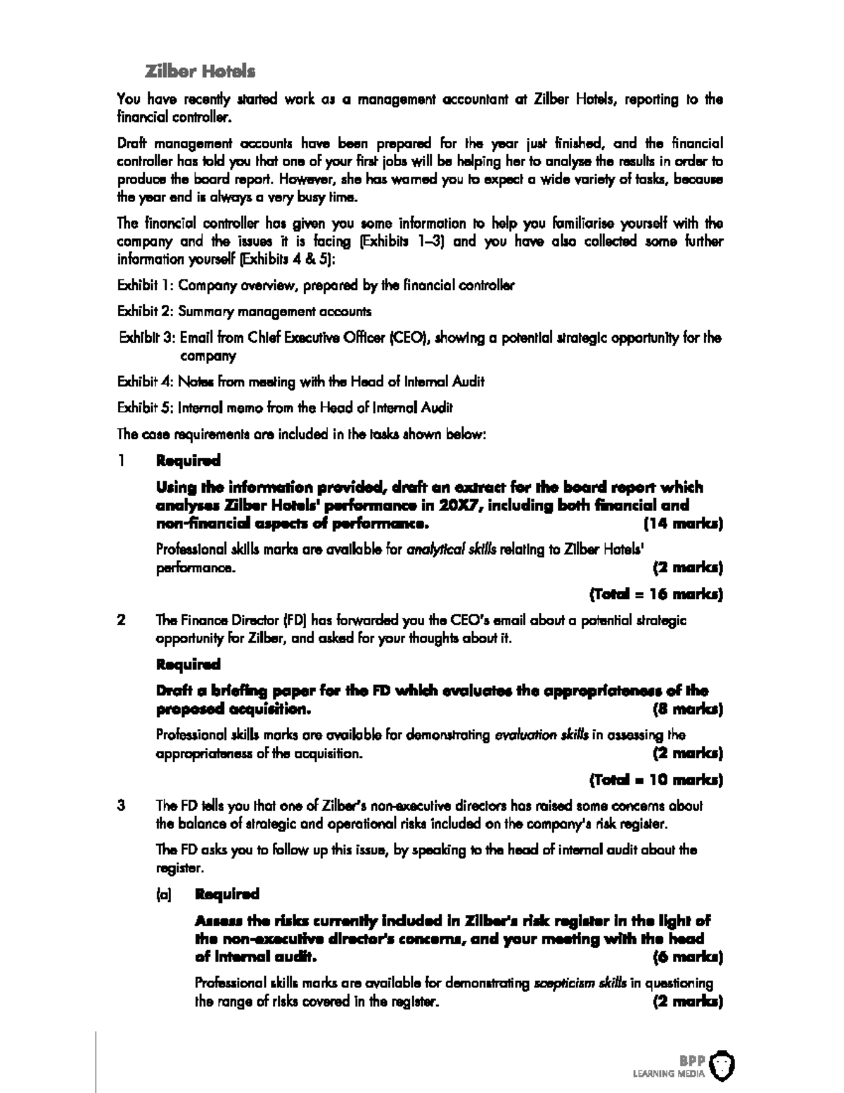 BPP Practice & Revision Kit 2019-20: Key Concepts & Strategies - Studocu