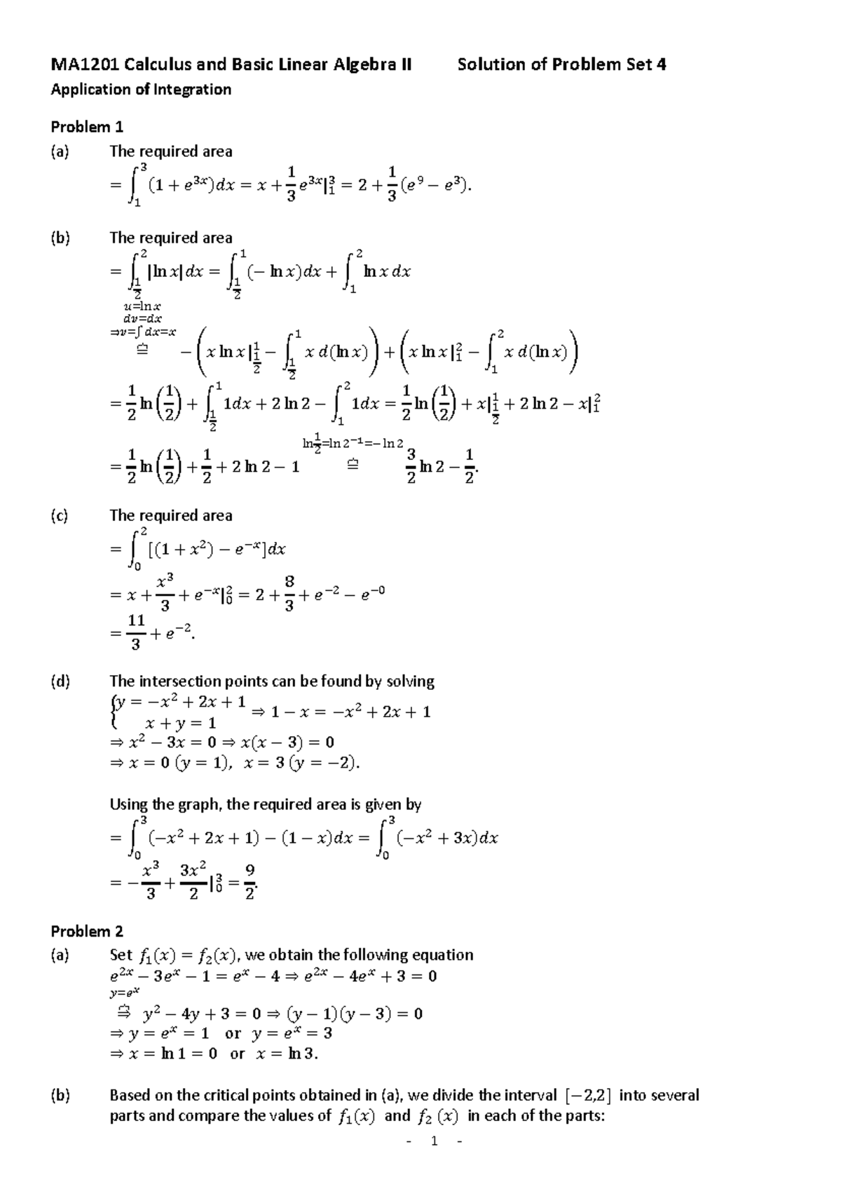 S3Integration Applicationa 13 - MA1201 Calculus and Basic Linear ...