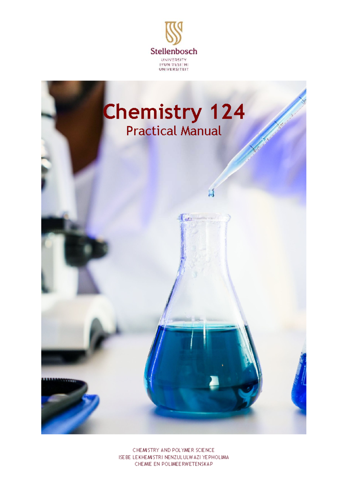 Chemistry 124 Practical Manual: Fundamental Principles & Techniques ...