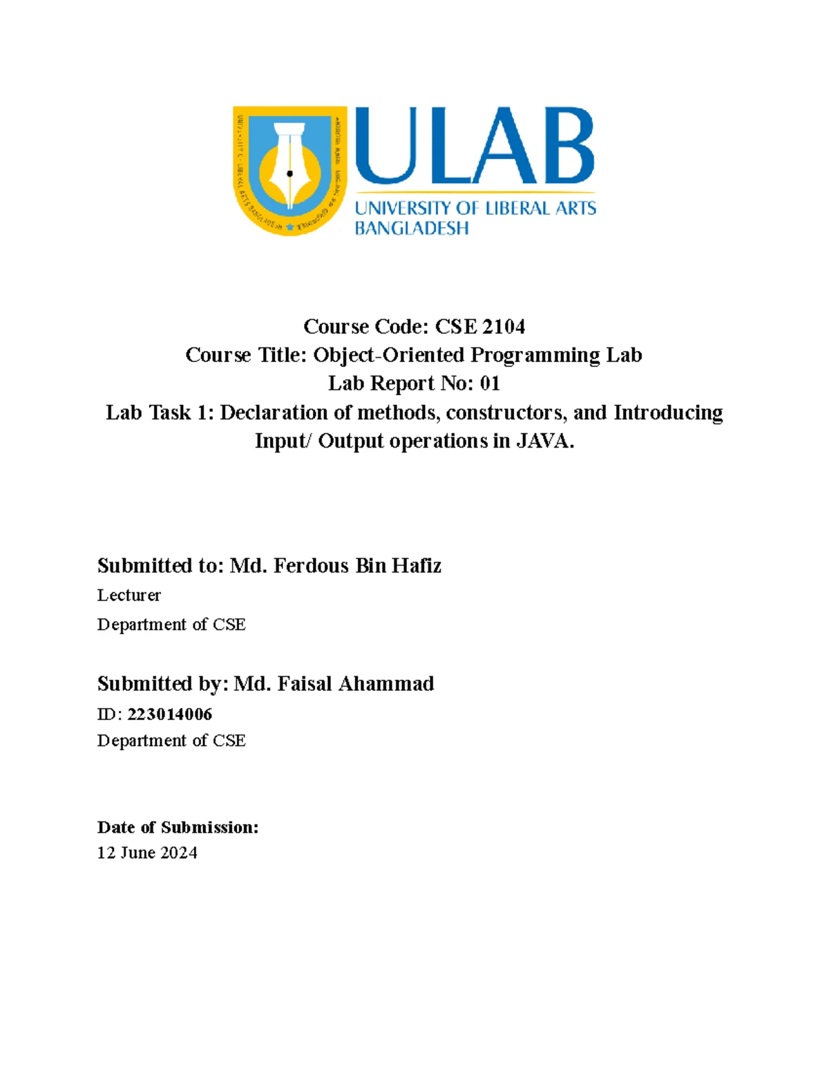Lab Report 3: Object-Oriented Programming with Encapsulation ...