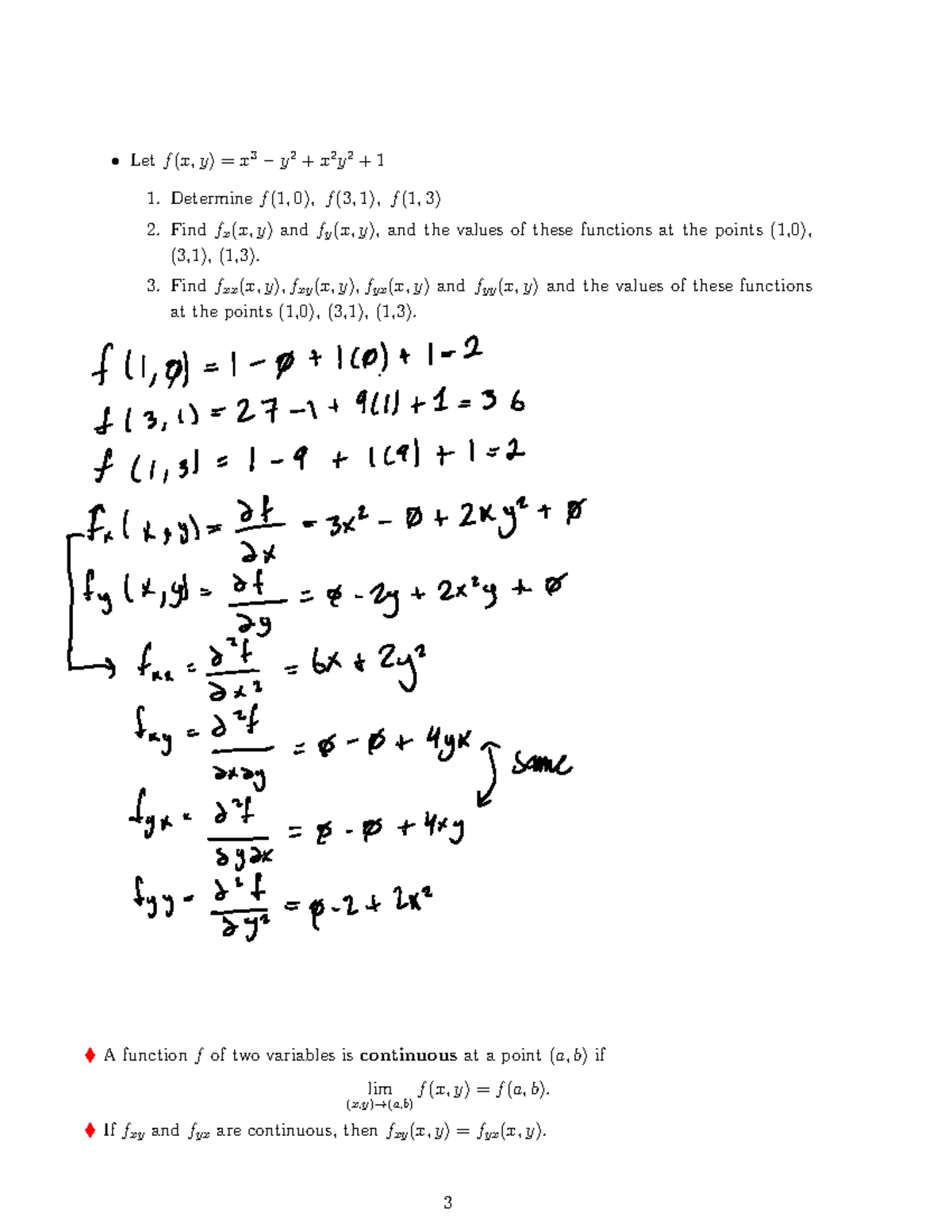 Math 2006 - Function Analysis and Derivatives Notes - Studocu