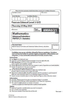 Large Data Set guidance - CM A Level Maths Support Guide for Edexcel ...