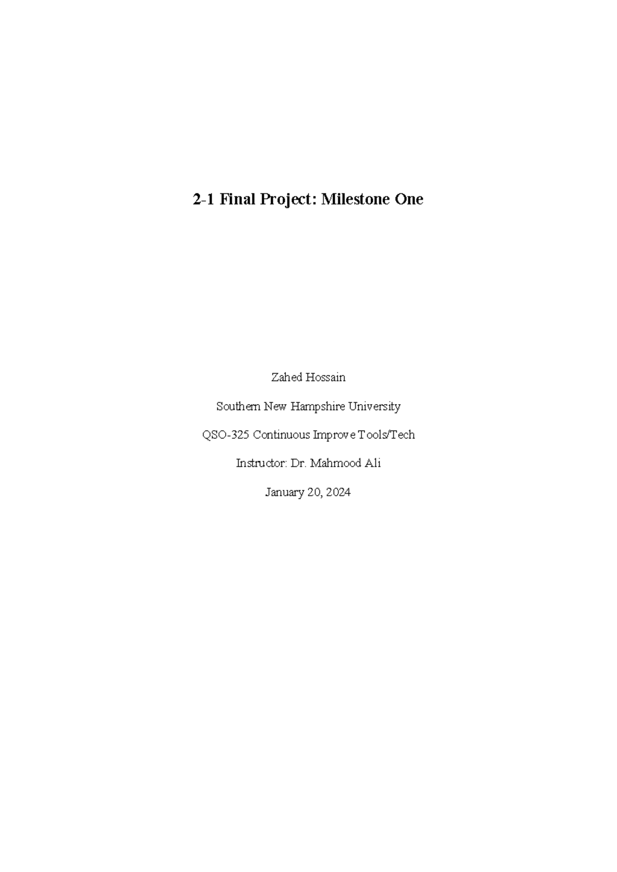 QSO-325 Final Project: Milestone One - Case Study on Tholor do Brasil ...