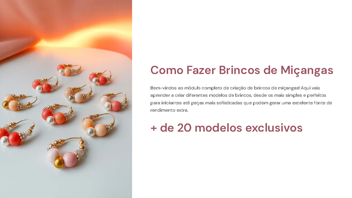 Como Fazer Brincos de Miçangas: Guia Completo para Iniciantes - Studocu