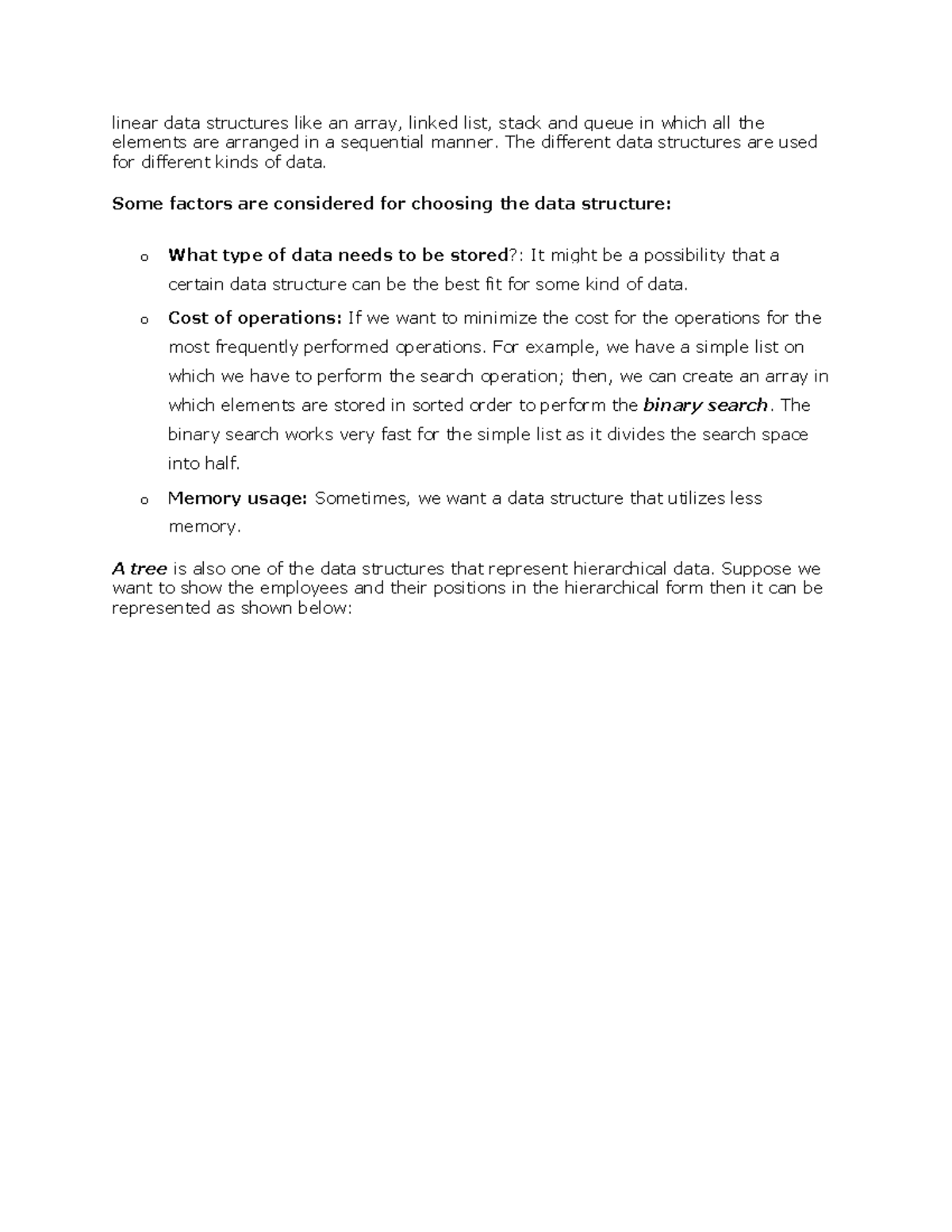 UNIT 3 DS - Data structures unit 3 notes - linear data structures like ...