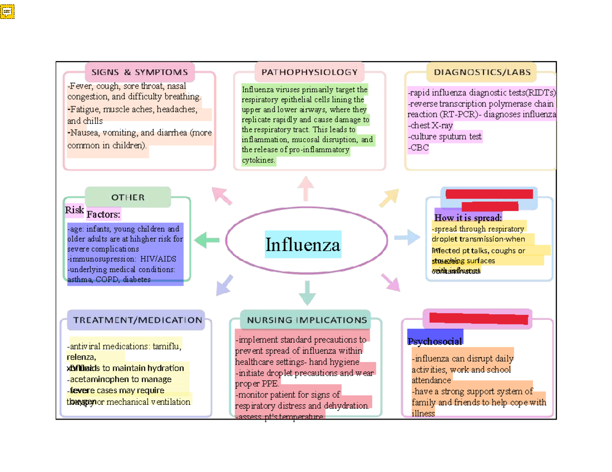 Influenza Overview: Symptoms, Risks, and Management Strategies - Studocu