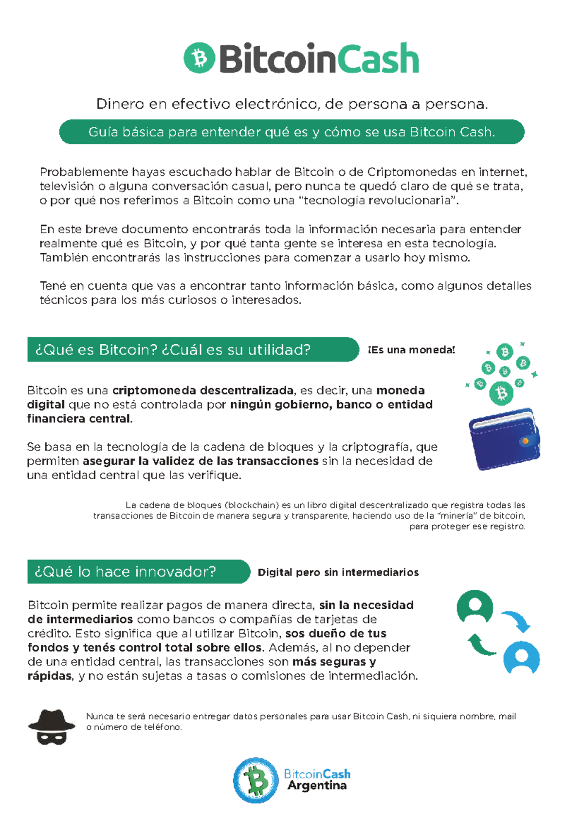 Guía Básica de Uso de Bitcoin Cash (BCH) y sus Ventajas - Studocu