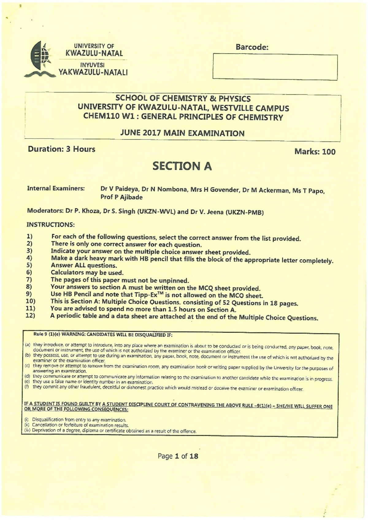 Course Information - MATH150 Final Exam & Assessment Details W1-2025 ...