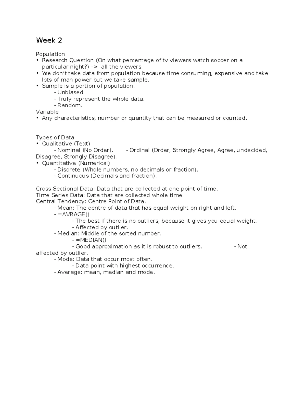 ETW1001 Introduction to Statistical Analysis Assignment 1 - of people ...