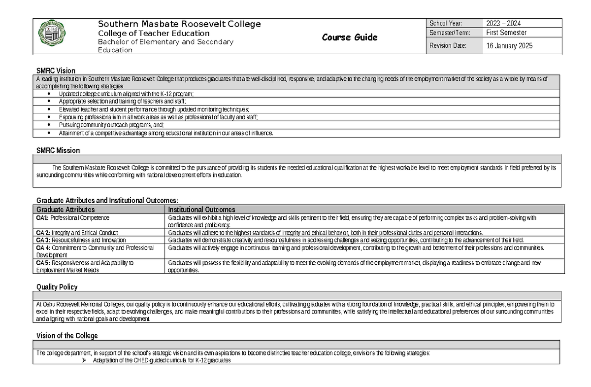 Principles and Theories of Language Acquisition (EDUC 101) - Course ...