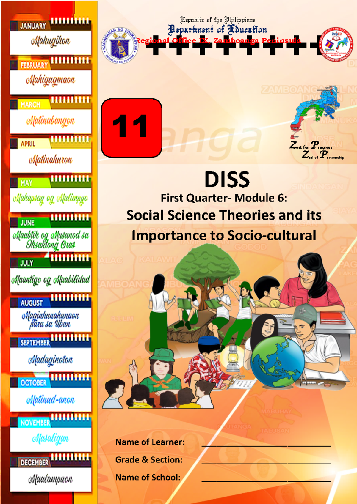 Grade 11 - DISS - Module 6 - ++++++++ Republic of the Philippines ...