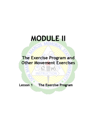 PHED102 - module 2 lesson 1 and 2 - MODULE 2 Badminton Lesson 1 History ...
