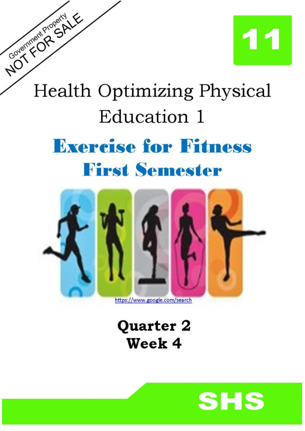 HOPE 1 GR 11 QTR 2 WK 4 - n/a - Introductory Message This module was ...
